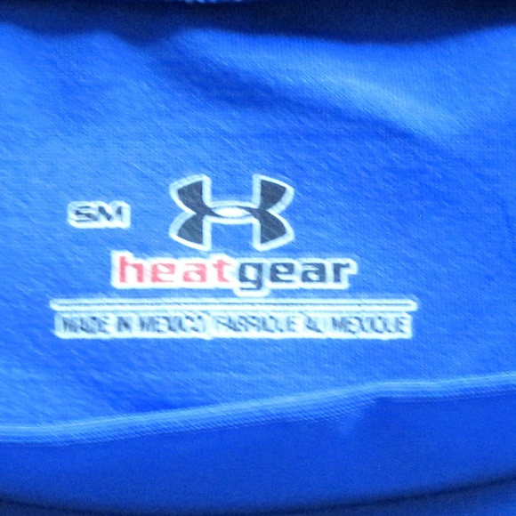 Blue Under Armour heatgear size small - Picture 5 of 7